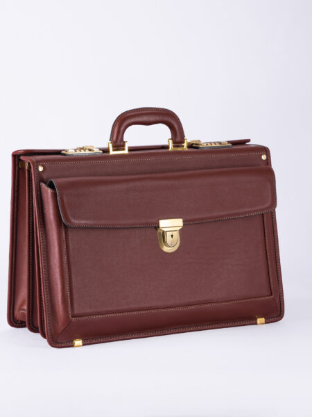 Cartable Attaché Case Marron