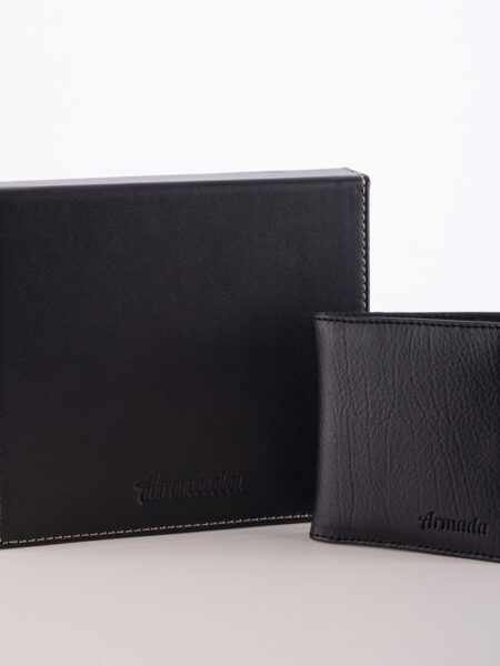 Duo Portefeuille & Porte cartes noir